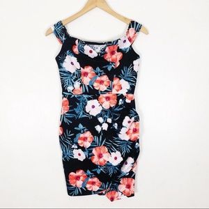 Off the shoulder floral dress